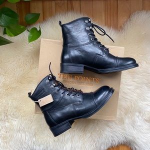 NWT Ten Points Leather Moto Boots